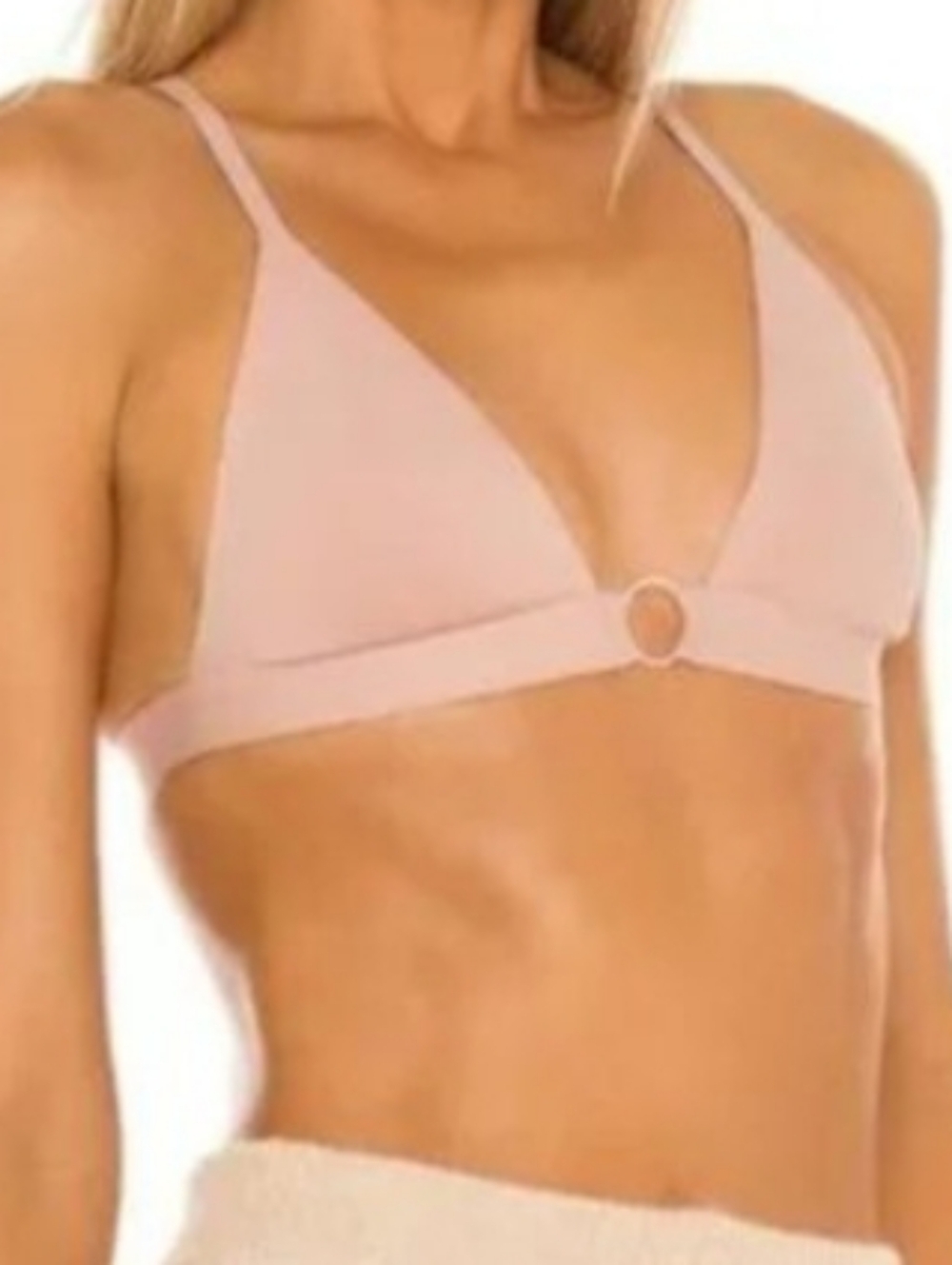 Free People Oh Scuba Bralette in Antique Shell XL